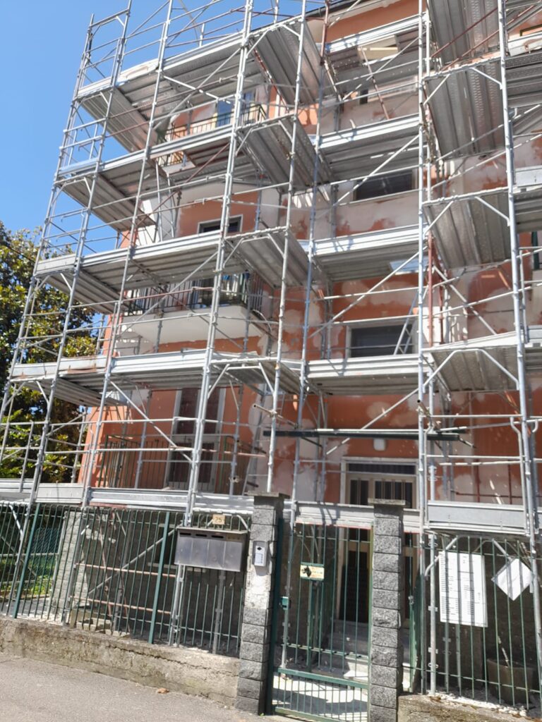Ristrutturazione condominio Pavia